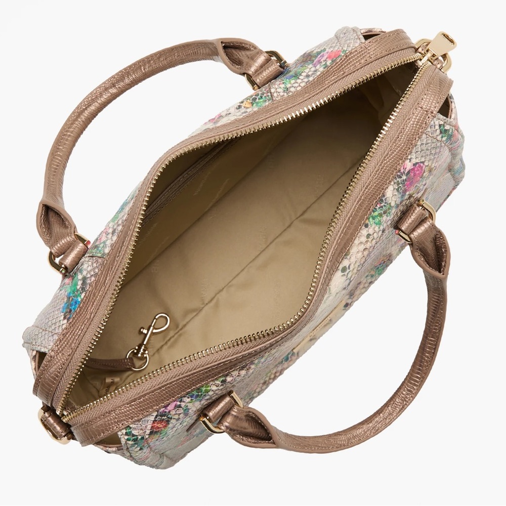 Brahmin multi piaffe Micaela satchel and ady wallet - Picture 5 of 10